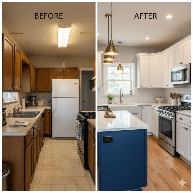 Kitchen Transformation Before