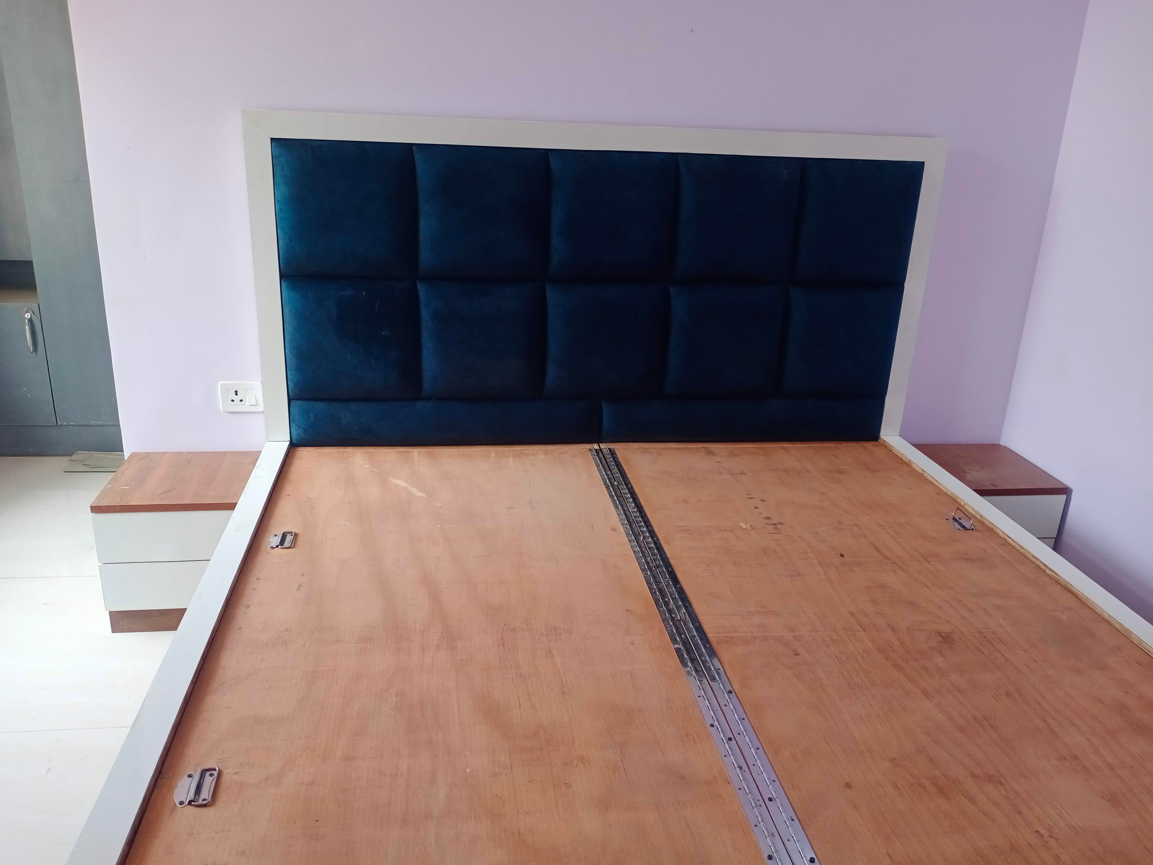 Bed with Side Storage