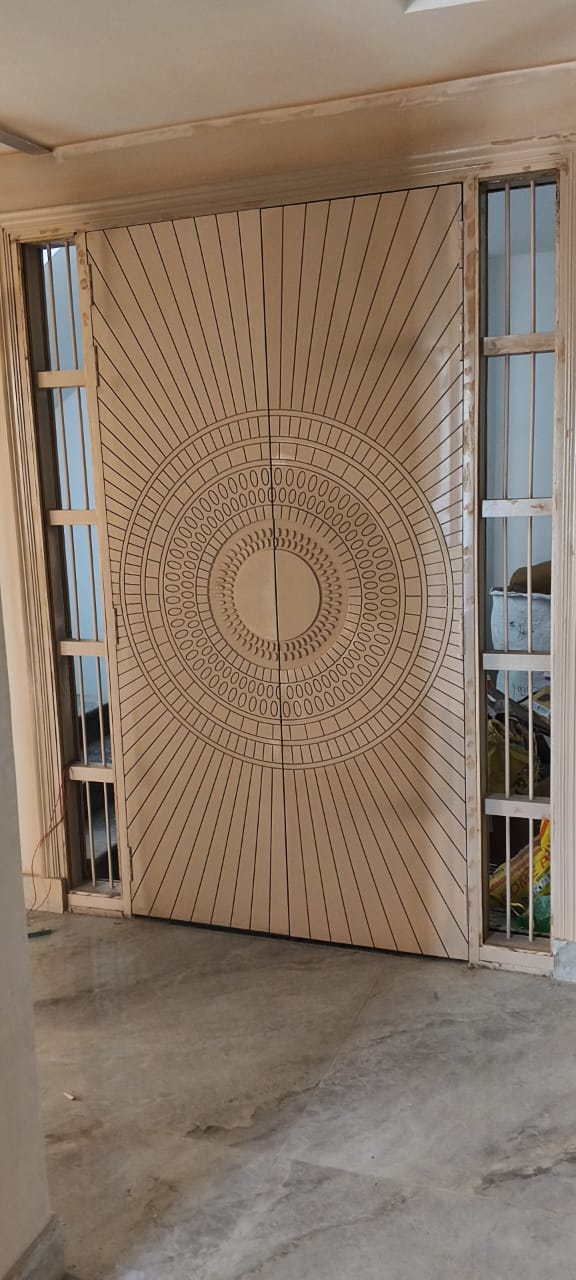 Handcrafted Teak & Sal Wood Chokhat (Door Frames)