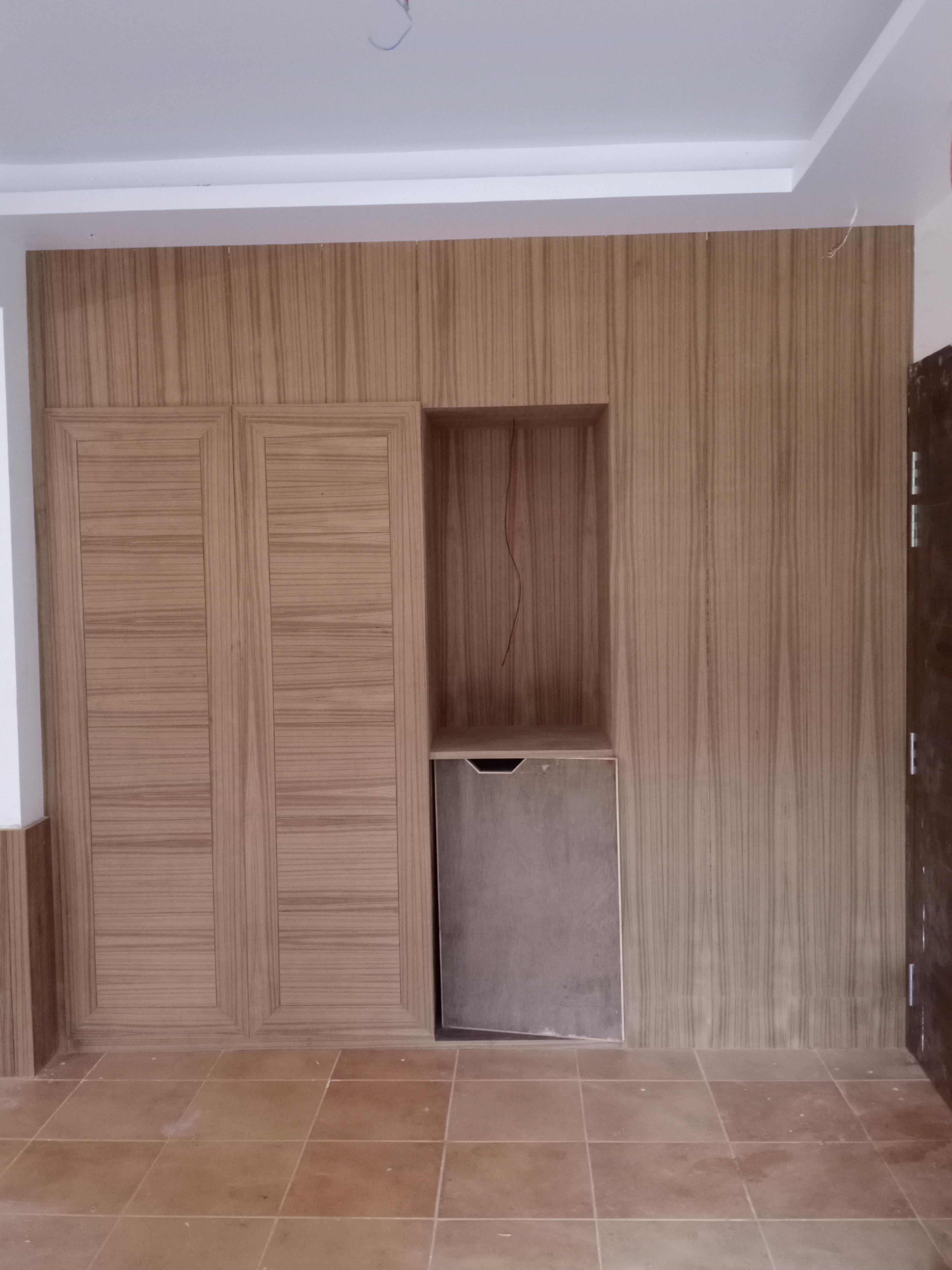 Floor-to-Ceiling Wardrobe with Loft