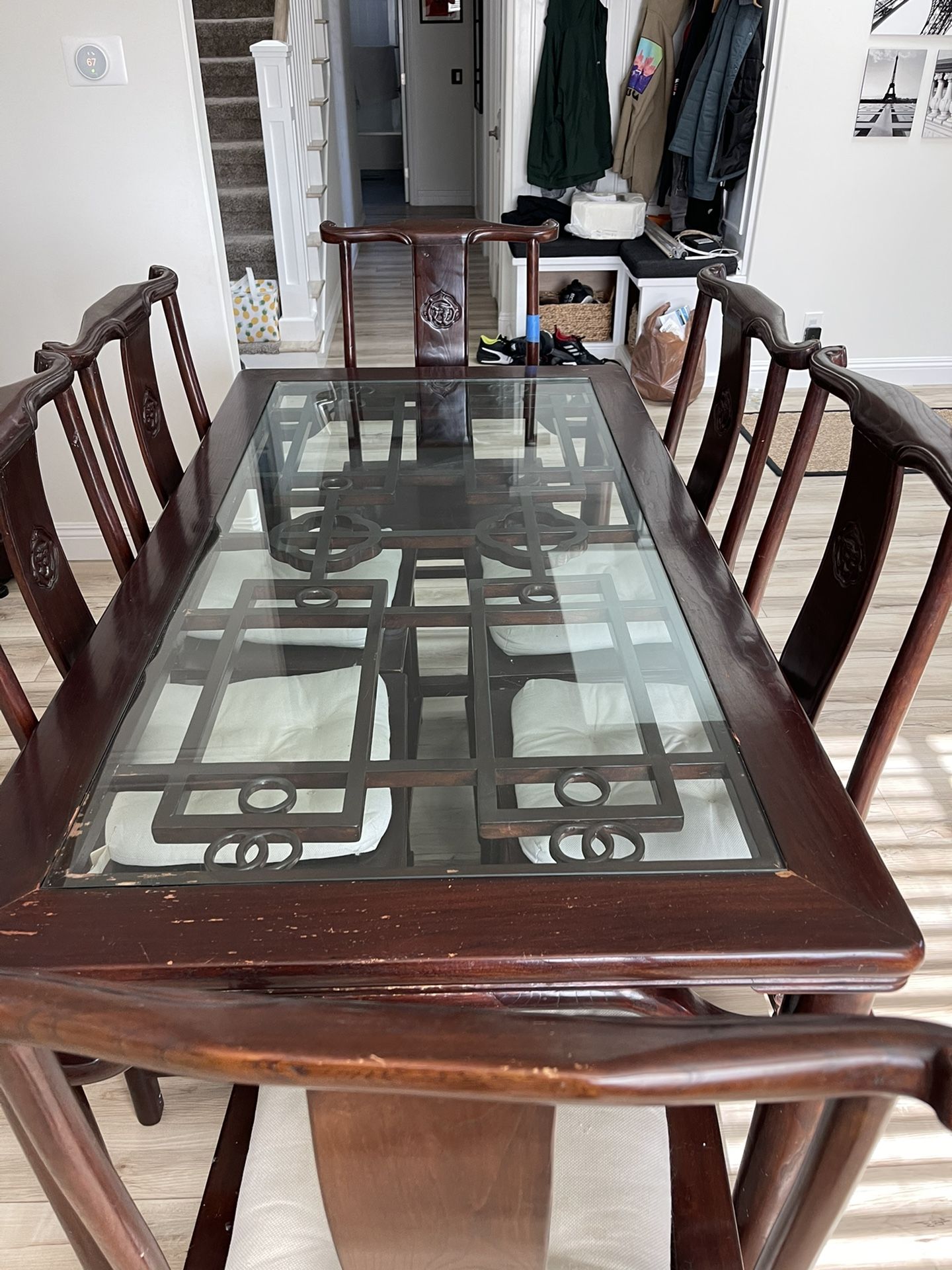 Modern Dining Credenza & Lighting
